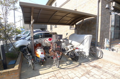 Other common areas. Bicycle-parking space