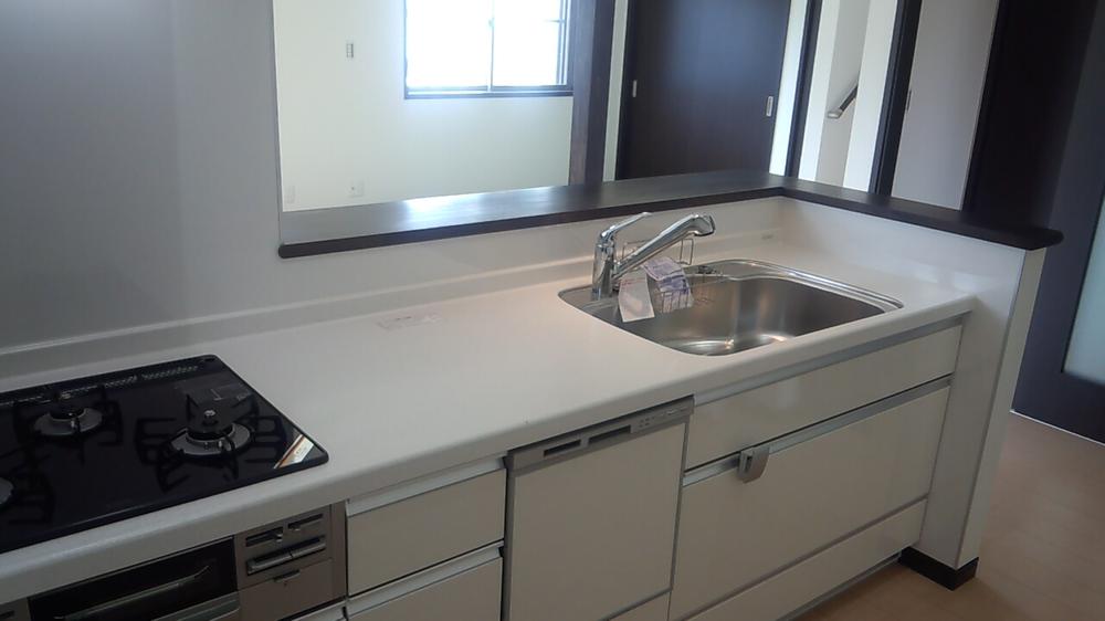 Kitchen. With dishwasher high-grade counter kitchen