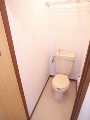 Toilet. It is a Western-style toilet with cleanliness ☆ 