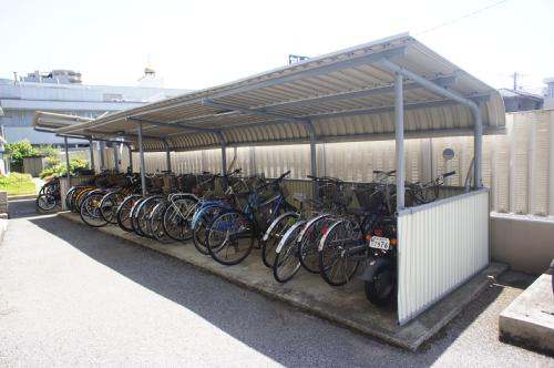 Other common areas. Bicycle parking is also equipped!