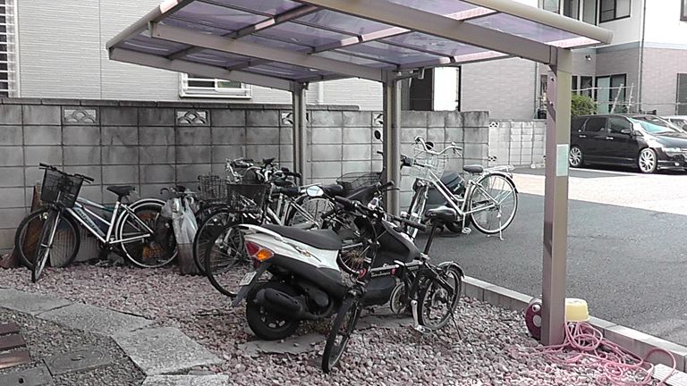 Other common areas. Bicycle-parking space