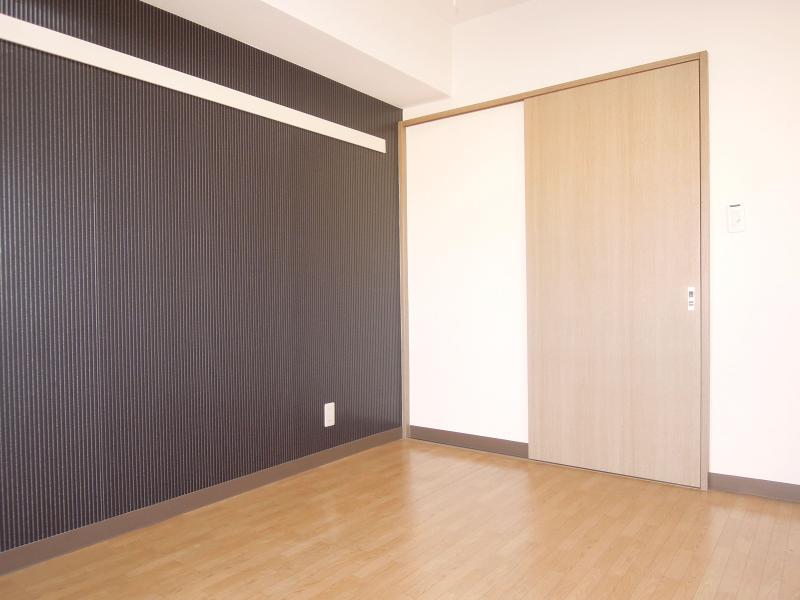 Living and room. Western-style cushion floor of flooring tone