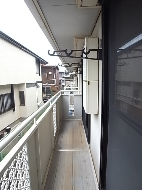 Balcony. Veranda is also quite wide.