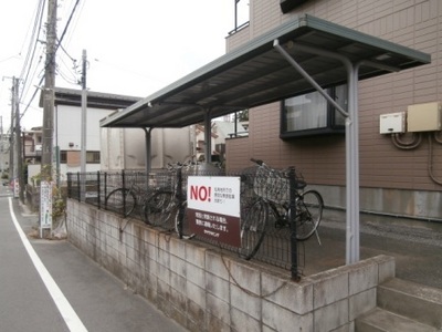 Other common areas. Is a bicycle parking lot ☆