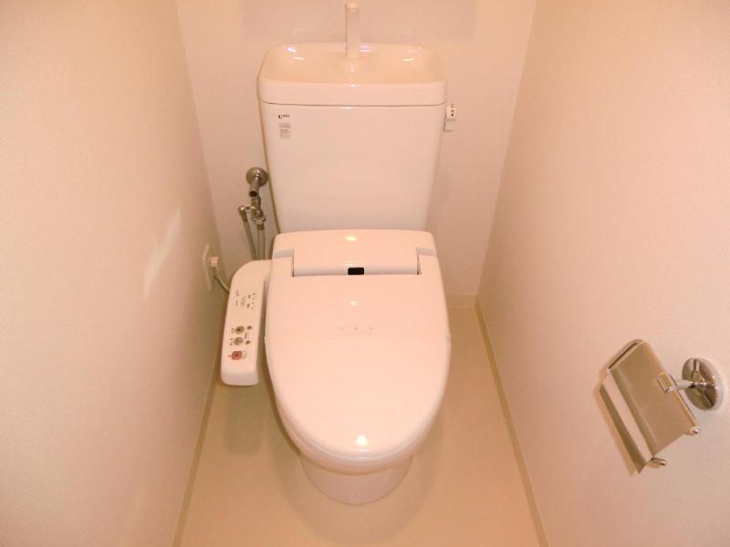 Toilet. Toilet with washlet