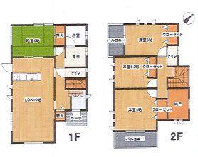Floor plan. 36,800,000 yen, 4LDK+S, Land area 170.3 sq m , Building area 106.81 sq m