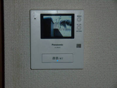 Security. TV monitor with intercom