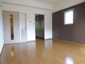 Living and room. Stylish and is a spacious space.