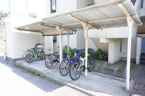 Other common areas. Bicycle parking is also equipped!