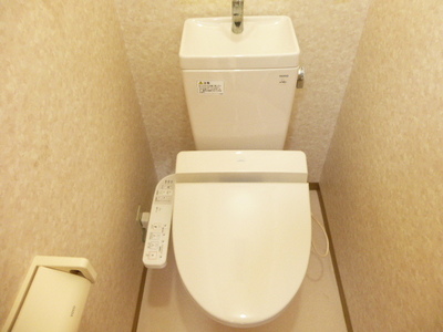 Toilet. With Washlet