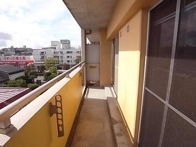 Balcony. Let's grow flowers in planter.