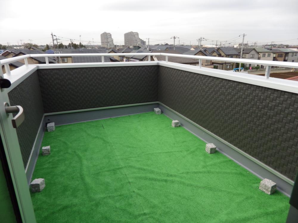 Balcony. Sky balcony