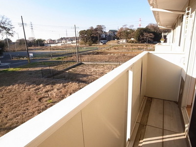 Balcony. It is a photograph of a different floor plan (sample)