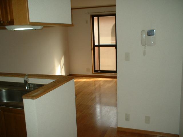 Living and room. Counter Kitchen