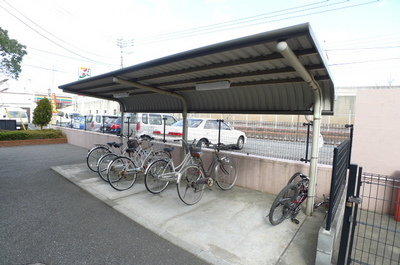 Other common areas. Bicycle-parking space