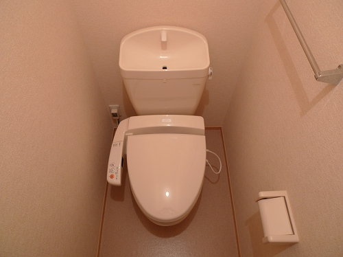 Toilet. Washlet is with ☆