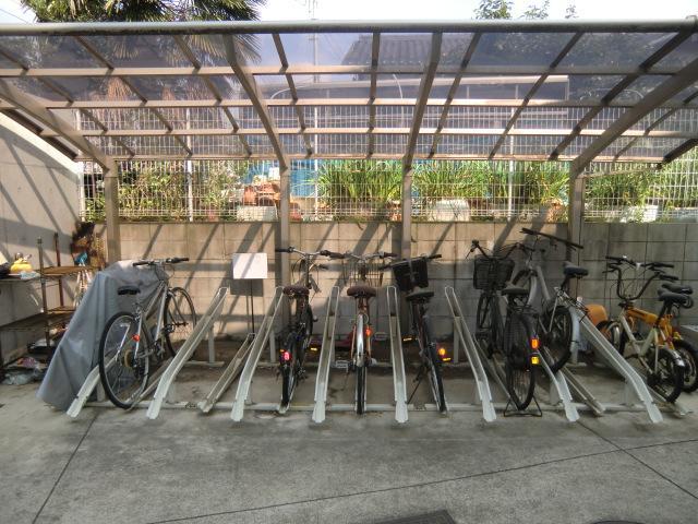 Other. Bicycle parking lot has because it is peace of mind be managed