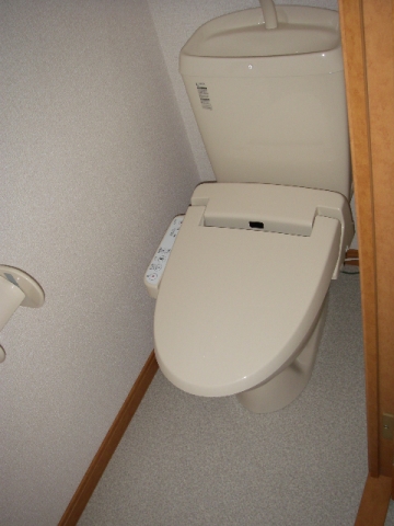 Toilet. With warm water washing toilet seat