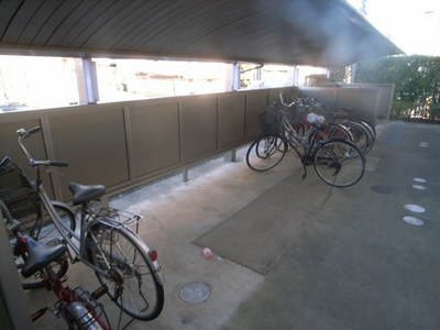 Other common areas. Bike storage is covered!