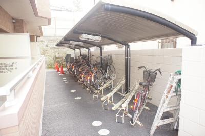 Other common areas. Also equipped with bicycle parking!