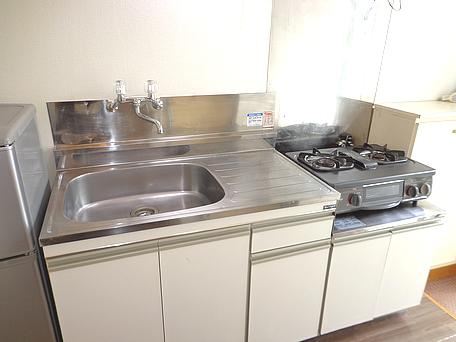 Kitchen. Is a gas stove can be installed