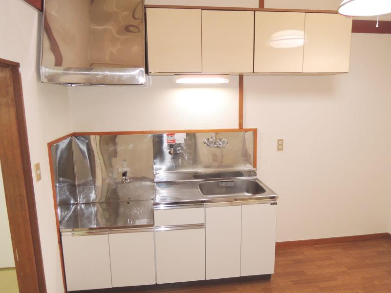 Kitchen. Two-burner stove installation Allowed spacious kitchen!