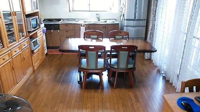 Living. Flooring of living