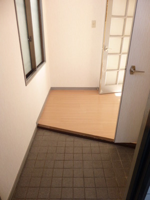 Entrance. When I opened the door