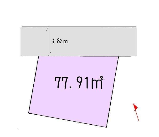 Compartment figure. 33,800,000 yen, 4LDK, Land area 77.91 sq m , Building area 94.38 sq m