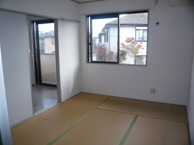 Living and room. Sunny Japanese-style