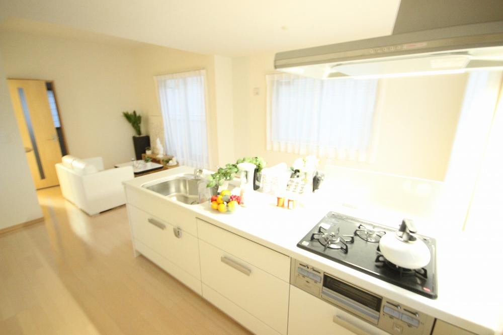 Kitchen. A feeling of opening open kitchen