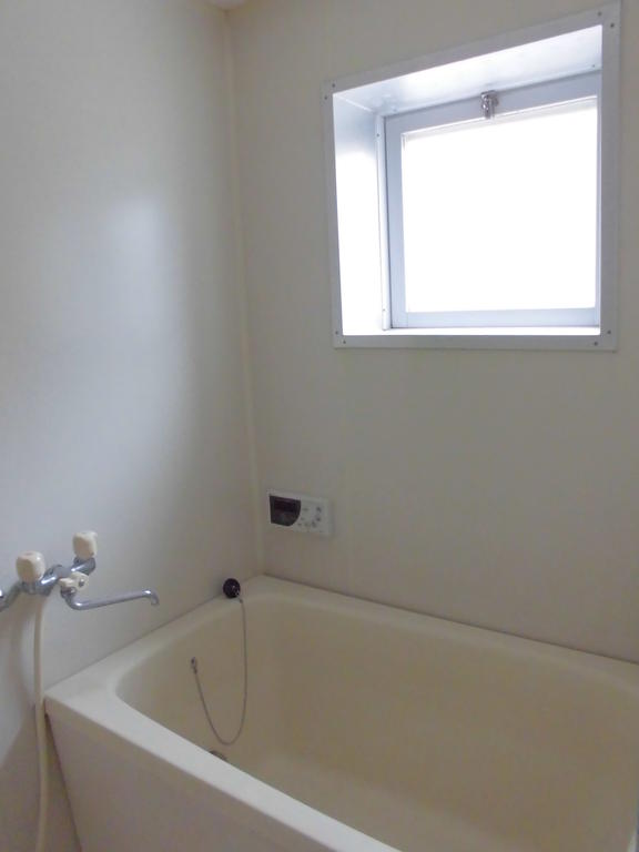 Bath. Small window with a bathroom