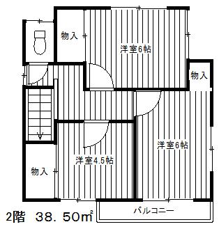 Floor plan. 13.5 million yen, 4LDK, Land area 103.15 sq m , Building area 79.49 sq m