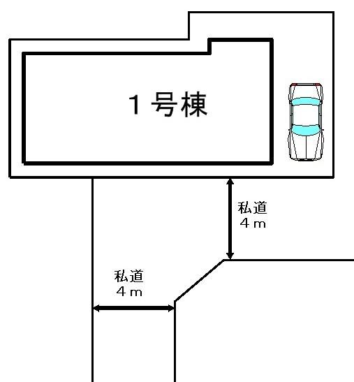 Compartment figure. 38,900,000 yen, 4LDK, Land area 98.61 sq m , It is a building area of ​​99.36 sq m limited Building 1