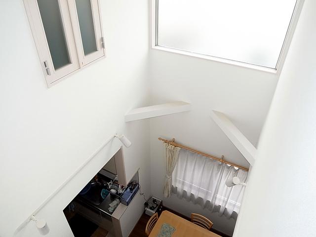 Other introspection. Atrium space of the dining top