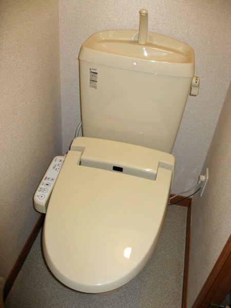 Toilet. With Washlet