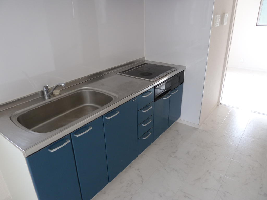 Kitchen. Care is also easy to IH system kitchen