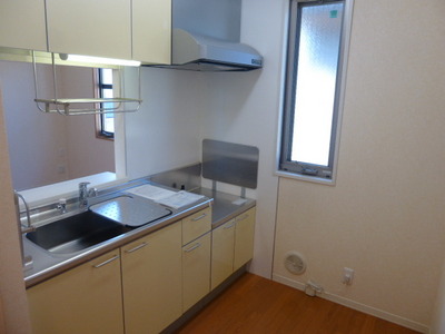 Kitchen. It comes with a window