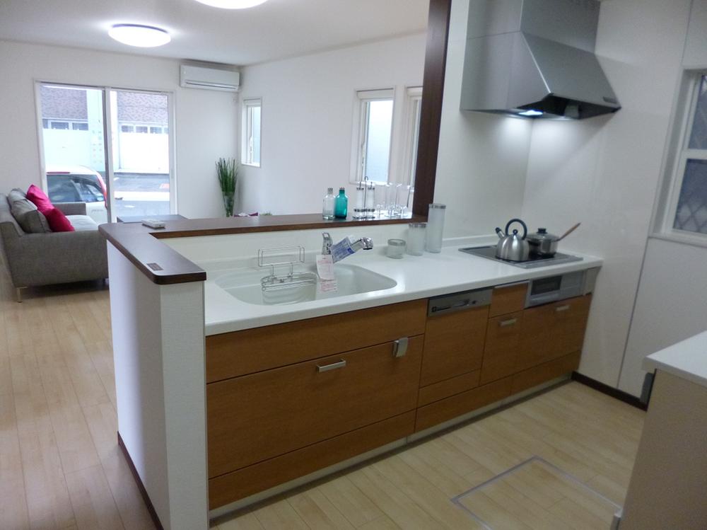 Kitchen. Example of construction