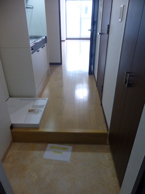 Entrance. When I opened the door