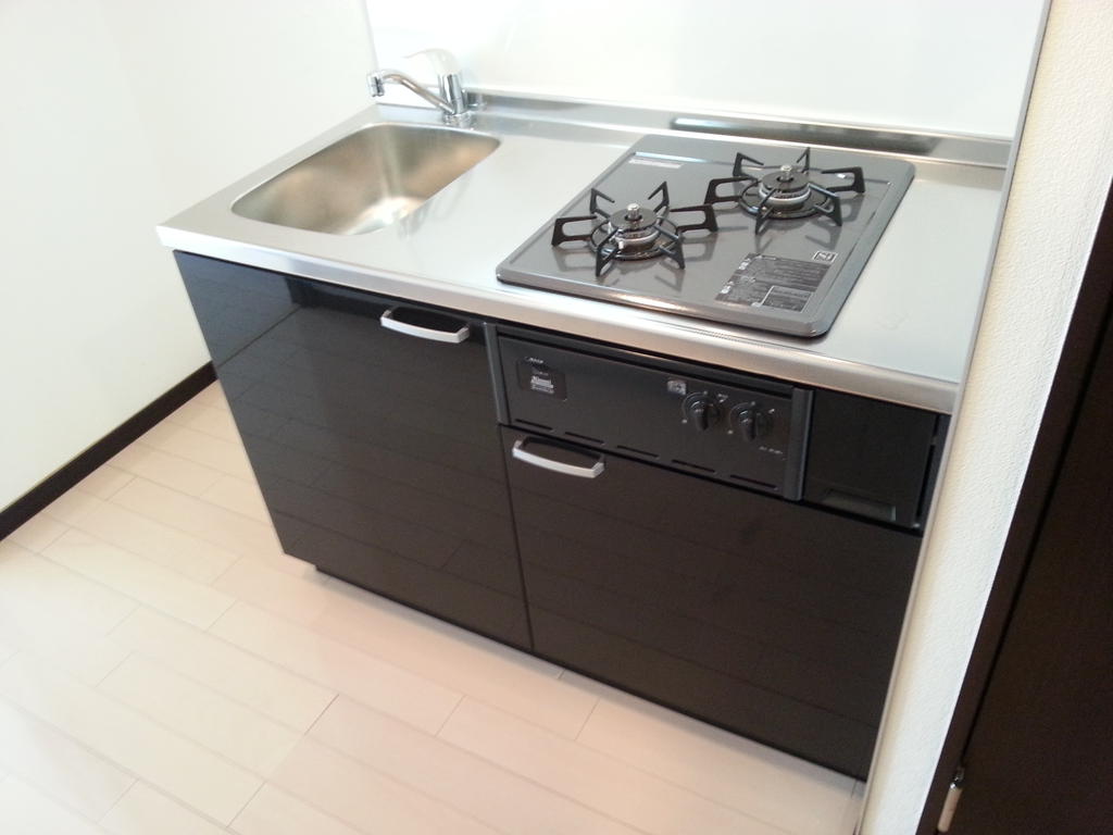 Kitchen. Two-burner stove is a system Kitchen