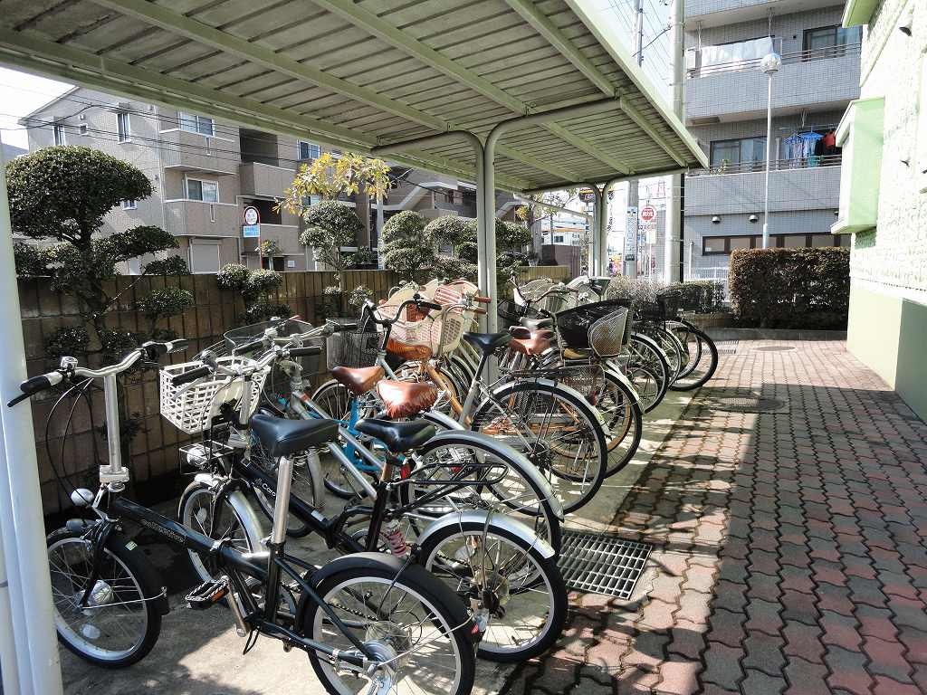 Other common areas. Bicycle shed