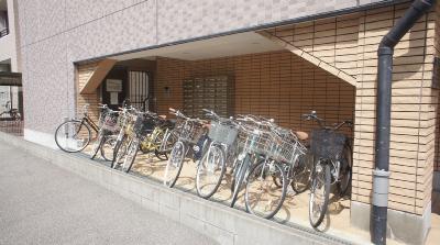 Other common areas. Bicycle-parking space