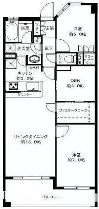 Floor plan. 2LDK + S (storeroom), Price 26,800,000 yen, Occupied area 68.24 sq m , Balcony area 10.29 sq m floor plan