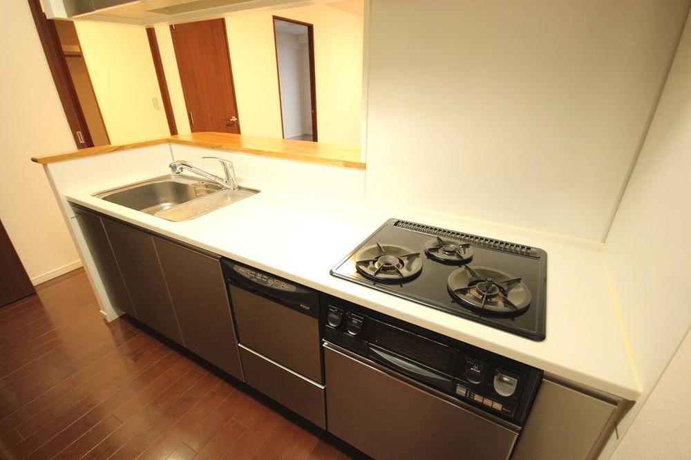 Kitchen. Counter kitchen the conversation is lively