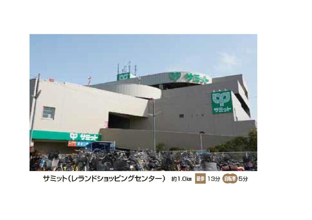 Shopping centre. 1000m to Summit