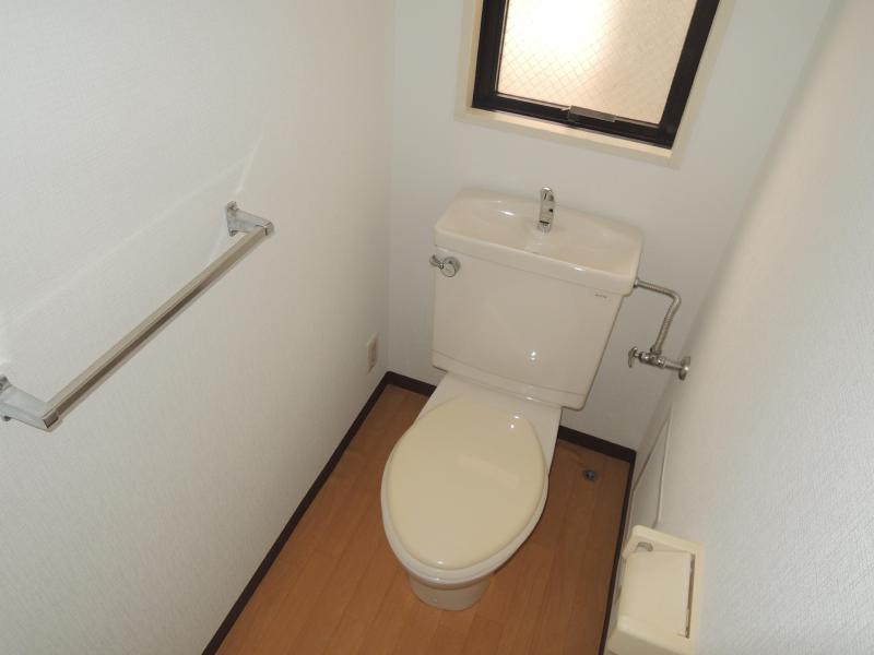 Toilet. Is hygienic can ventilation if there is a small window