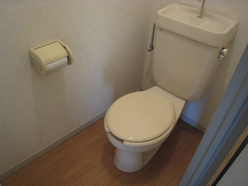 Toilet. Washlet will be established after the retreat.