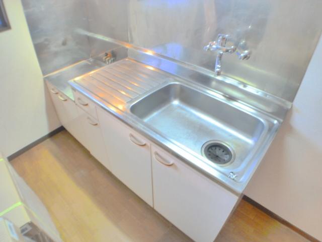 Kitchen. It is a two-burner stove definitive type of kitchen.