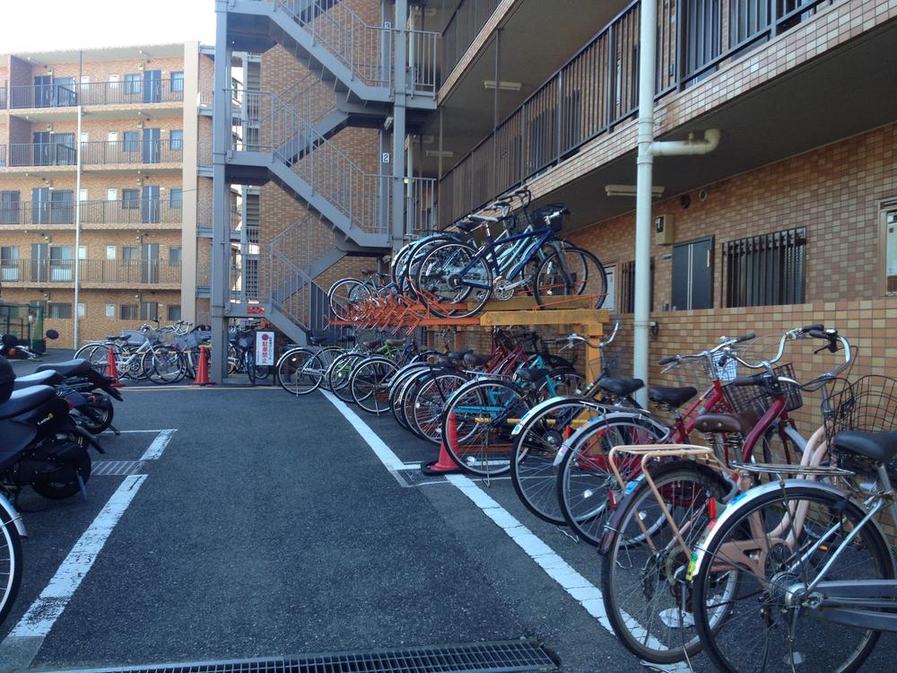Other common areas. There is also bicycle parking.
